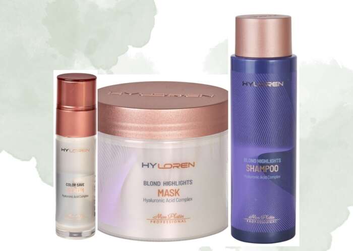 ערכה הילורן פרימיום לשיער בלונד מון פלטין