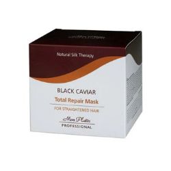 מסכת קוויאר שחור לשיער מוחלק 500 מ"ל- מון פלטין